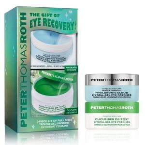 Peter Thomas Roth The Gift Of Eye Recovery- Hydrate & De-Puff Eye Patches Set